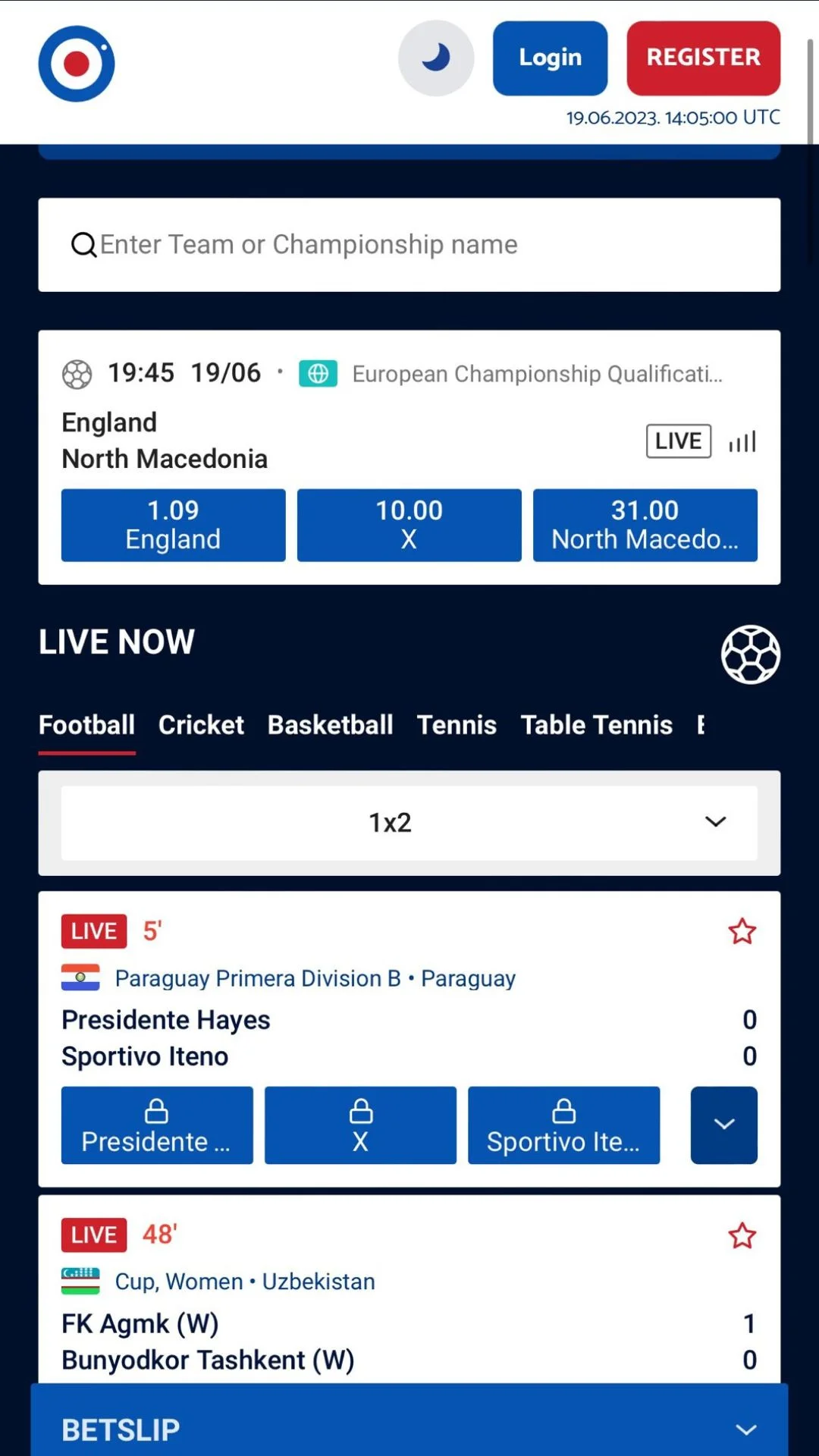 Mobile screenshot for All British Sports with name: All British Sportsbook